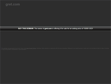 Tablet Screenshot of gret.com